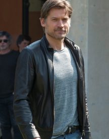Nikolaj Coster-Waldau Photocall Black Leather Jackets Nikolaj Coster-Waldau Photocall Black Leather Jackets