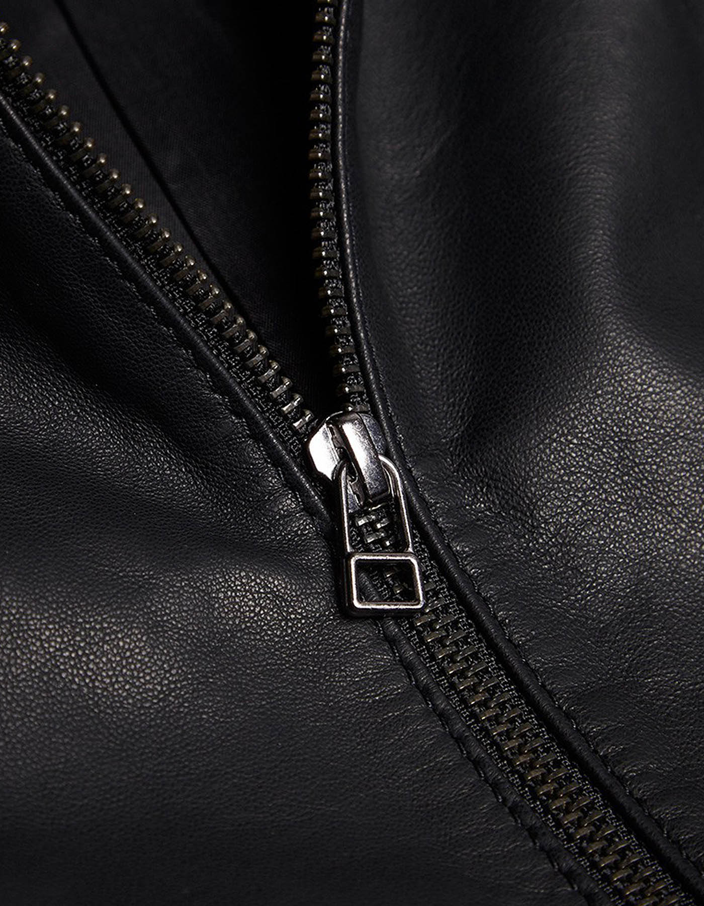 black leather adidas jacket