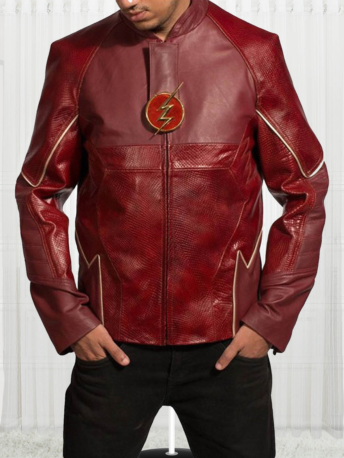 American Television Series Grant Gustin The Flash Jackets