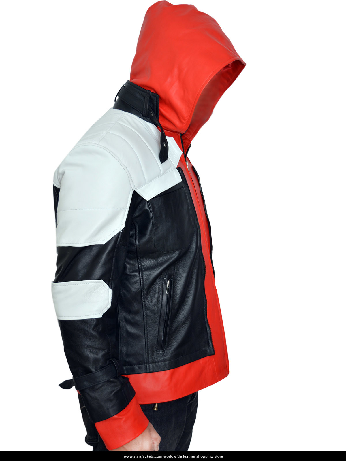 Batman Arkham Knight Hood Leather Jackets & Vests