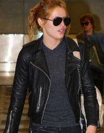 Bella Black Leather Jacket