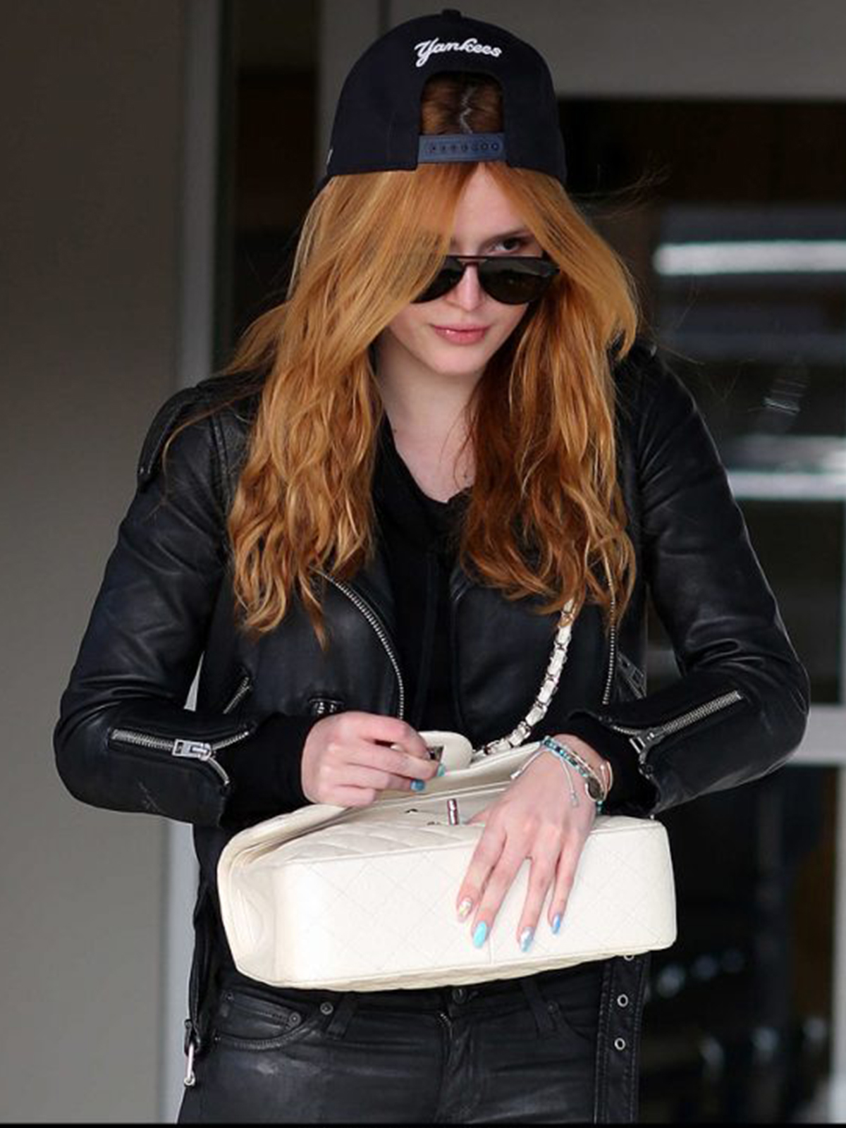 Bella Thorne Leather Jacket