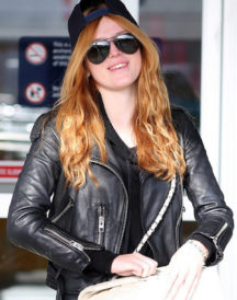 Bella Thorne Leather Jacket