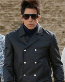 Ben Stiller Zoolander 2 Black Leather Coat