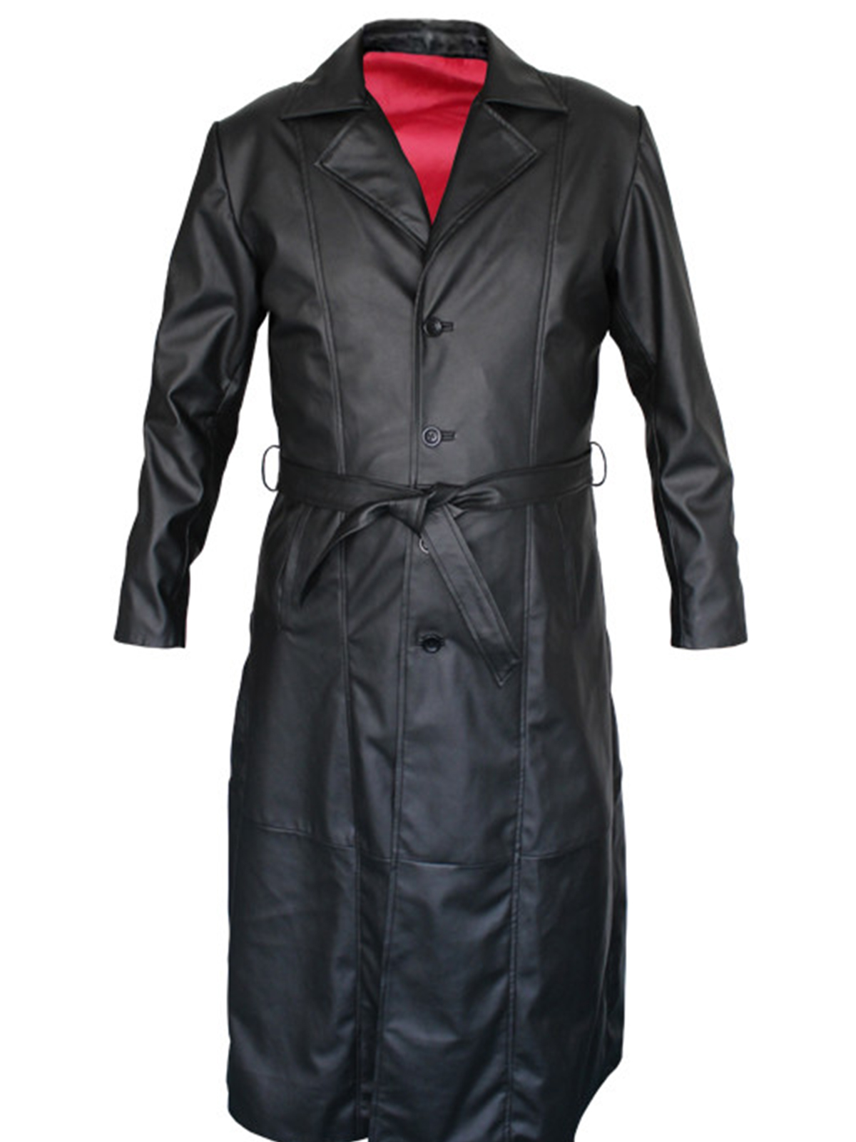 Blade Wesley Snipes Trench Black Leather Coat - Stars Jackets
