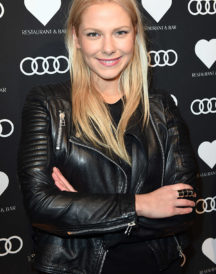 Cheyenne Pahde Heart Club Leather Jacket