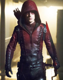 Colton Haynes Arsenal Roy Harper Jacket Arrow Season