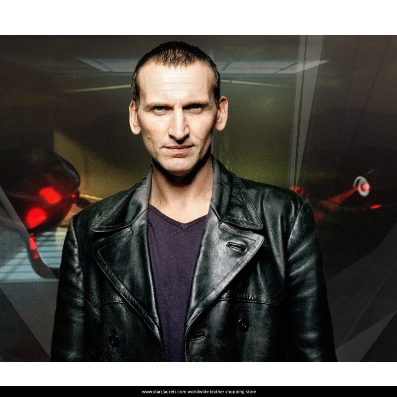 Doctor Who Christopher Eccleston Leather Coat