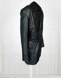 Doctor Who Christopher Eccleston Leather Black Coat