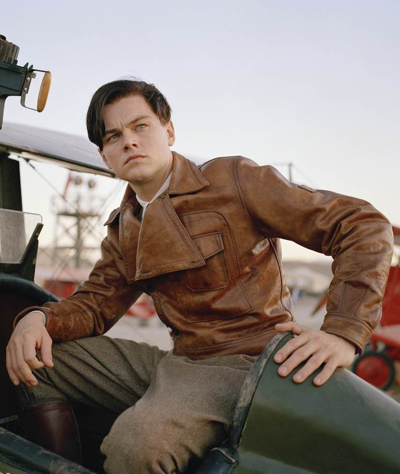 The Aviator Howard Hughes Leather Jackets