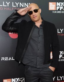 Vin Diesel Billy Lynn's Long Halftime Walk New York Film Festival Black Jackets