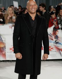 Vin Diesel Paramount xXx Return Xander 3 Premiere Black Coat Vin Diesel Paramount xXx Return Xander 3 Premiere Black Coat