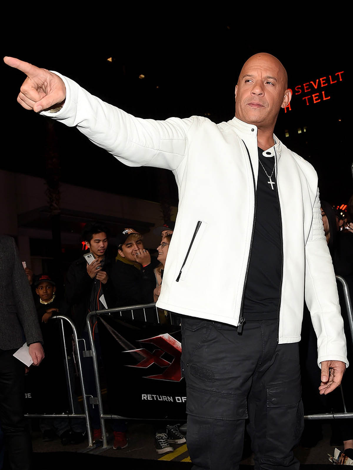Vin Diesel xXx Return Xander Cage LA Premiere Paramount Jacket