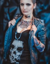 Watch Dogs Clara Lille Famous Quiled Leather Jacket