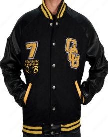 Justice League Cyborg Letterman Style Jacket