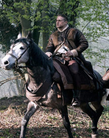 King Arthur Charlie Fur Leather Coat