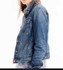 13 Reasons Why Hannah Baker Denim Jeans Jacket