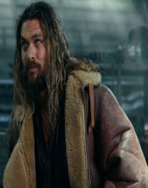 Aquaman Justice League 2017 Leather Jacket