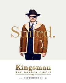Kingsman Colin Firth Brown Cotton Coat