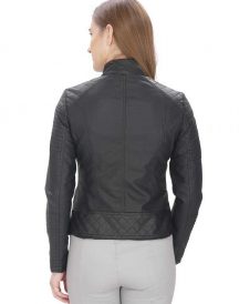 Black Leather Jacket for women