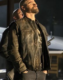 Bosco Evan Jones Den Of Thieves Leather Jacket