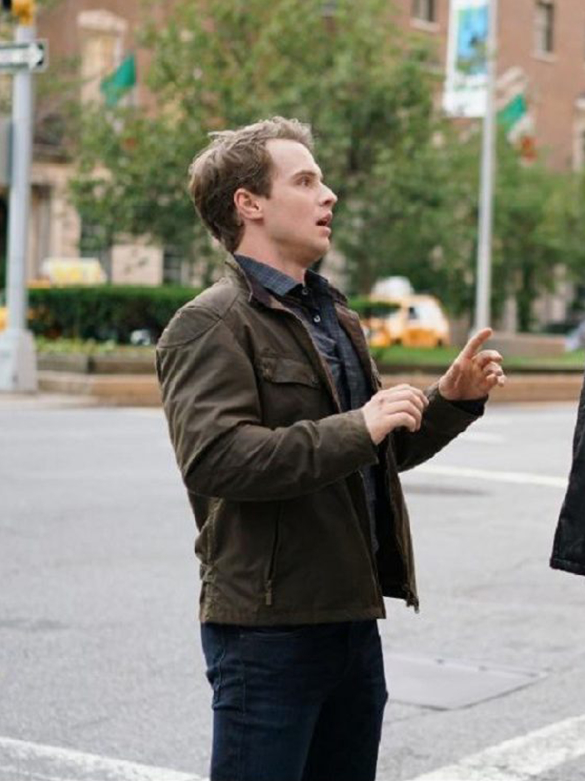 Freddie Stroma Time After Time Leather Jacket