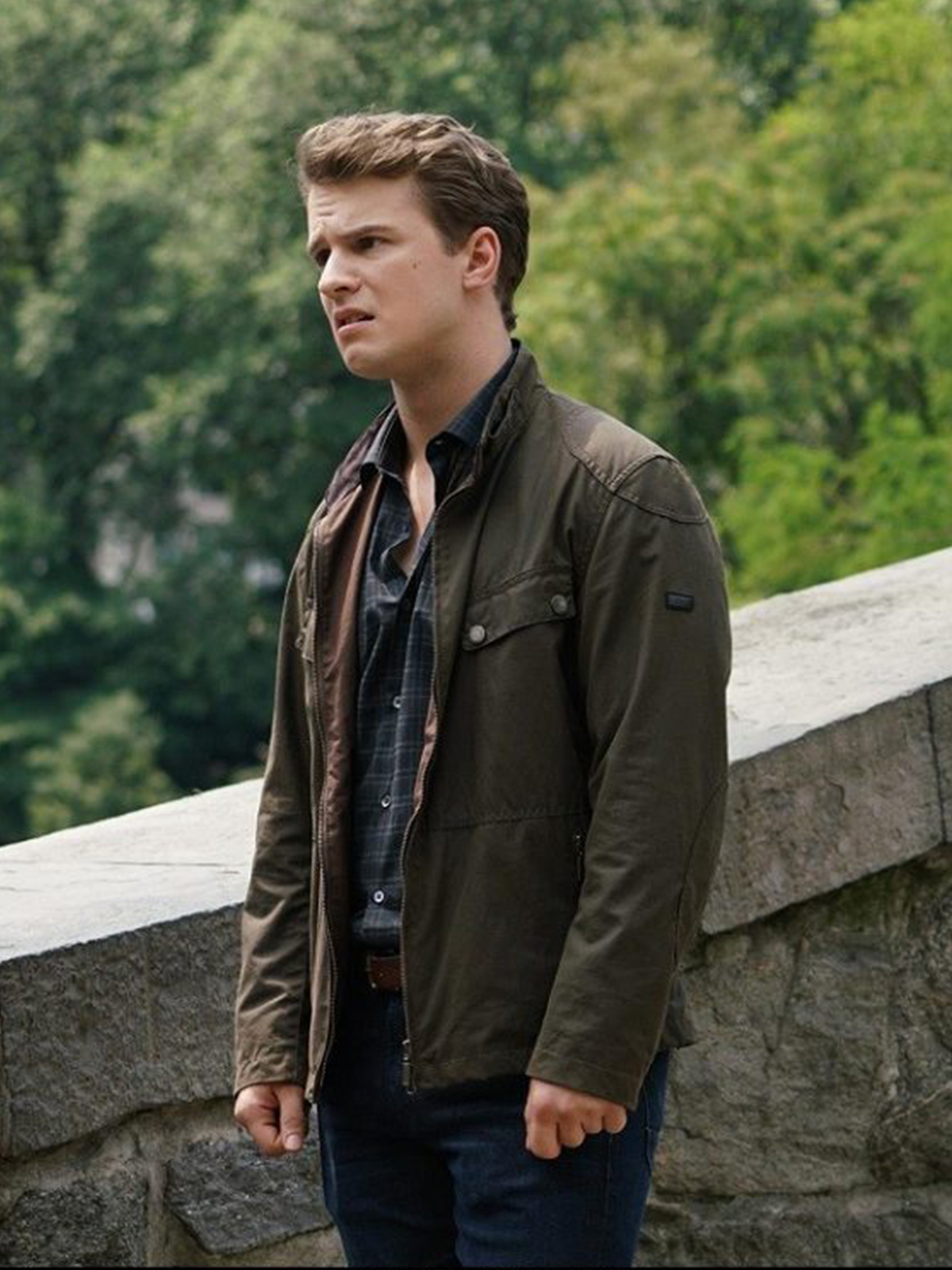 Freddie Stroma Time After Time Leather Jacket