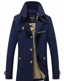 Mid Long Washed Trench Coat