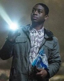 RJ Cyler Gray Leather Jacket in Power Rangers