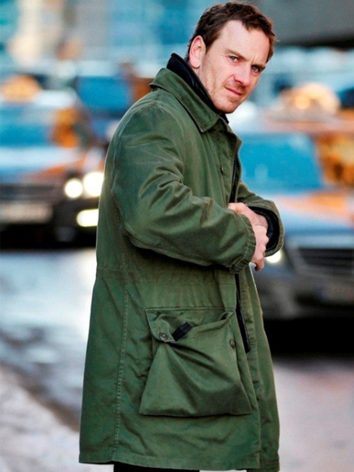 The Snowman Michael Fassbender Cotton Jacket