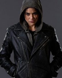 michelle rodriguez the assignment Leather jacket