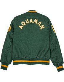 Aquaman Varsity Jacket Aquaman Varsity Jacket