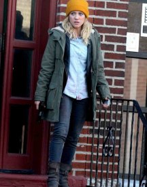 Brittany Snow Coat jacket Bushwick