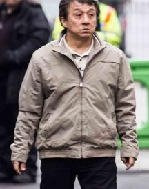 Jackie Chan The Foreigner Gray Jacket