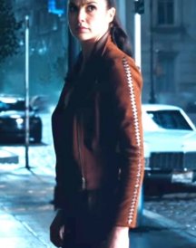 Gal Gadot Brown Jacket