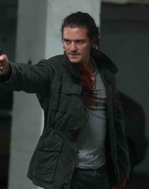 Orlando Bloom Movie Unblock Leather Jacket