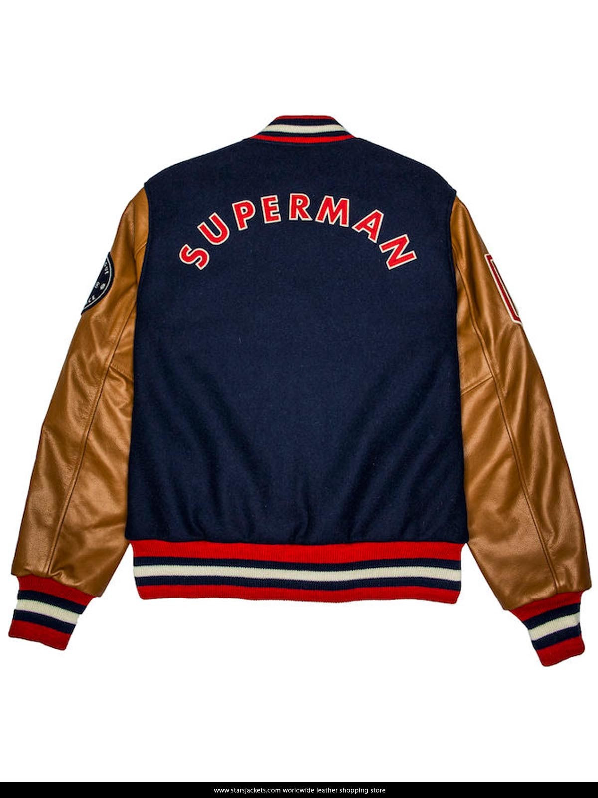 Superman Varsity Jacket form Justice League 2017