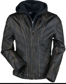 Aquaman Cosplay Black Leather Jacket