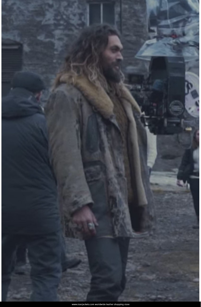 brown aquaman coat
