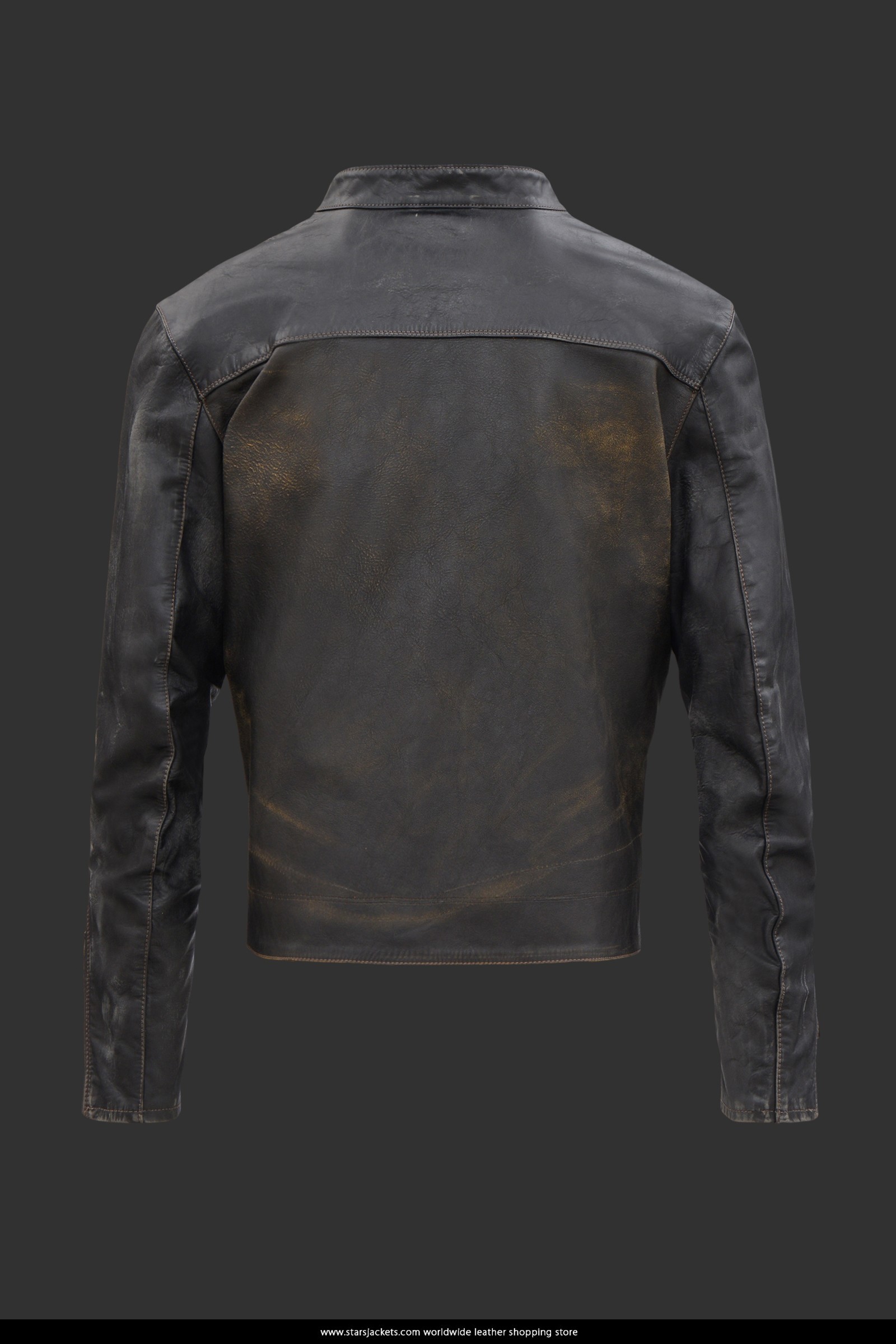 G50 Jacket in Black leather