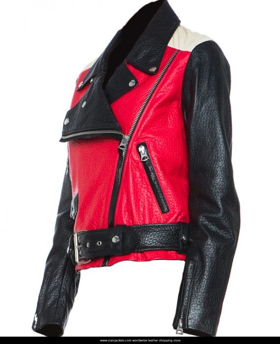 Red-Motorcycle-Demi-Lovato-Leather-Jacket