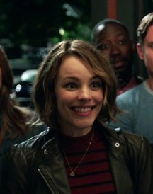 Rachel Macadams game Night Leather Jackets