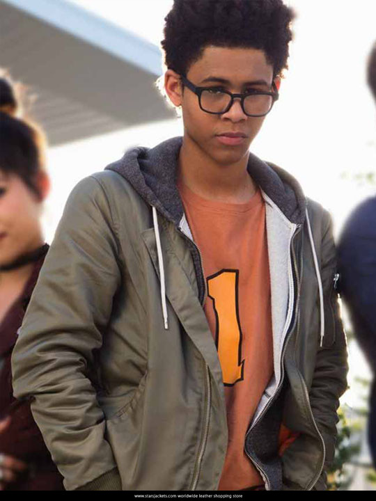 runaways rhenzy feliz greenish grey jacket stars jackets runaways rhenzy feliz greenish grey jacket stars jackets