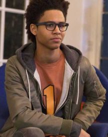Runaways Rhenzy Feliz Greenish Grey Jacket
