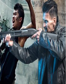 Beyond Skyline Frank Grillo Black jacket