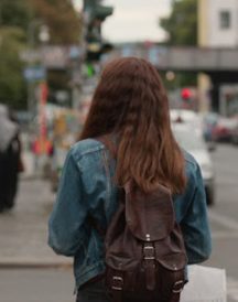 Teresa Palmer Berlin Syndrome blue Jacket