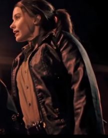 sophia bush acts of violence Black Leather Jacket sophia bush acts of violence Black Leather Jacket