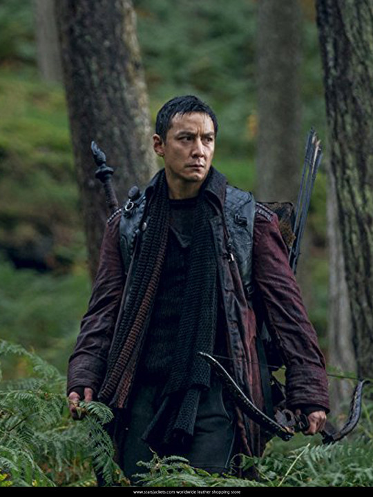 Daniel Wu Sunny Red Leather Jacket