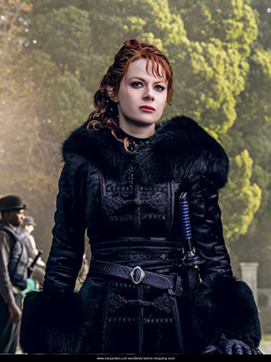 Image result for Emily Beecham in white dress into the badlands