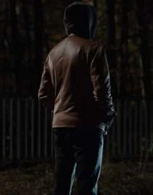 Paul Lux Brown Leather Jackets in Dark Paul Lux Brown Leather Jackets in Dark